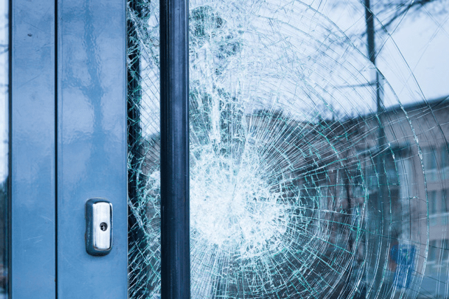 Safety glass for schools