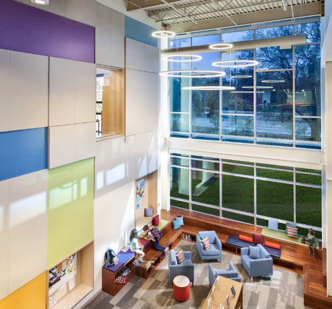 Energy-efficient glass choices in eco-friendly schools